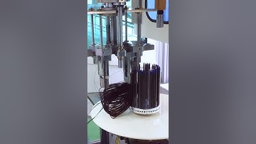 how to make electric motor stator/Automatic induction motor production assembly line