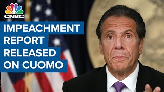 Impeachment report released on former N.Y. Governor Andrew Cuomo
