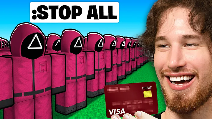 Spending $100,000 to STOP TIME in Squid Games Roblox! thumbnail