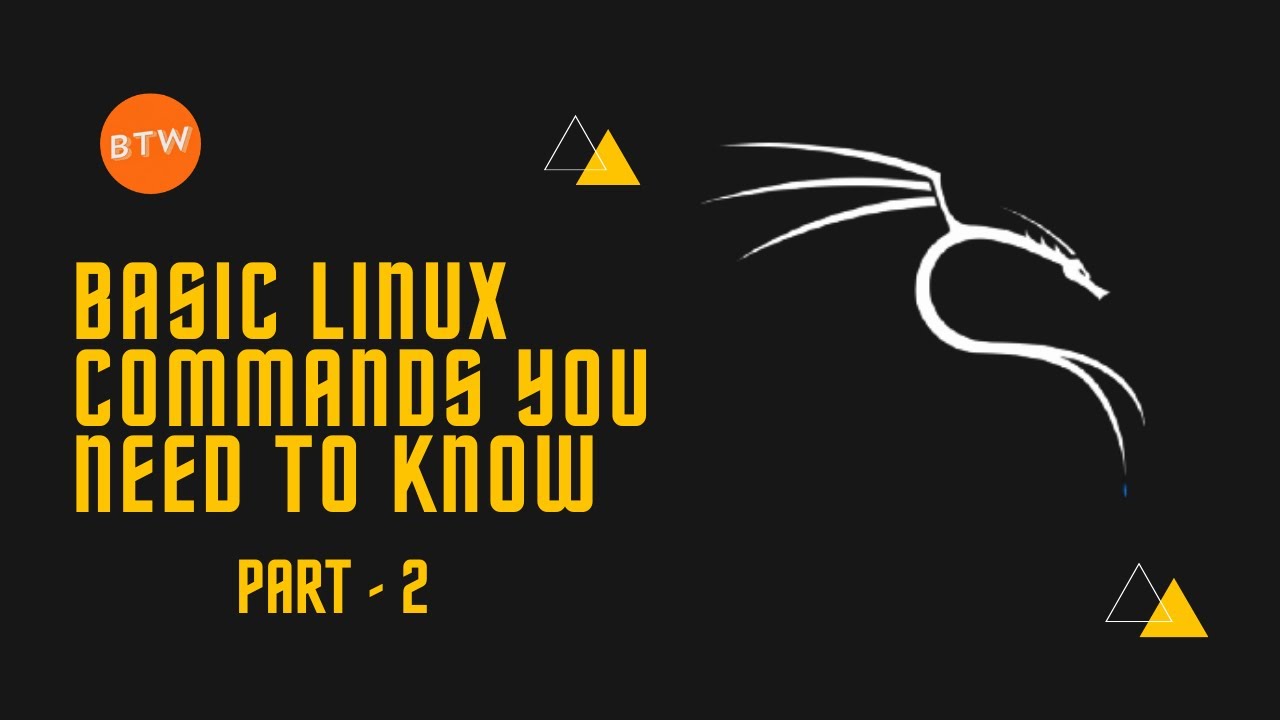 Basic Linux Commands That You Need To Know Part - 2 - YouTube