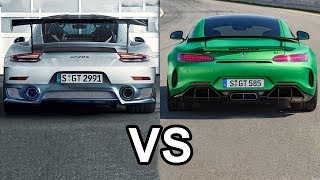 2018 Porsche 911 GT2 RS VS 2018 Mercedes AMG GTR