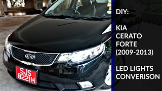 DIY: KIA Cerato Forte LED Lights