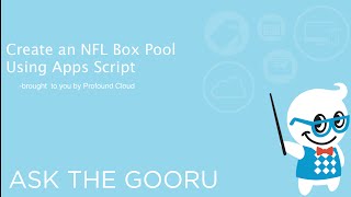 Create an NFL Box Pool Using Apps Script screenshot 5