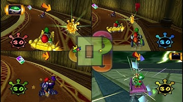 Mario Kart Double Dash!!: Shine Thief: Luigi