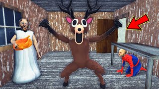 The Deer call Granny in Granny House  ►  funny horror granny game