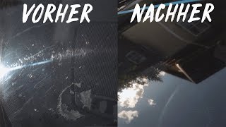 Kratzer aus der Autoscheibe entfernen  So poliert ihr das Glas eurer Frontscheibe richtig!