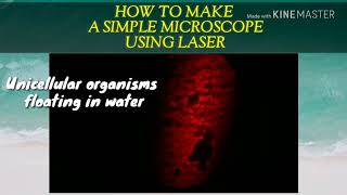 How to make a Home Made Microscope using Laser