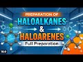 Haloalkane and haloarenes || preparation of haloarenes | class 12 organic chemi@arunavchatterjee