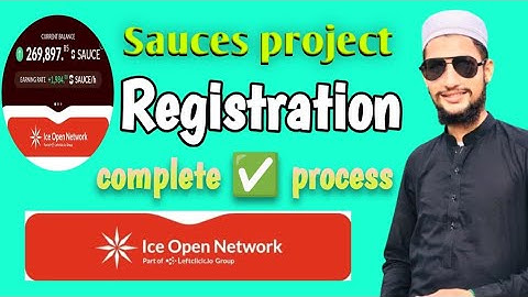 How To Register Sauces mining ⛏️ project account || Sauces mining ⛏️ project ka account kaise bnaye