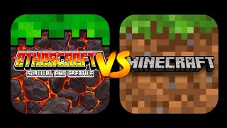 Atharcrafts VS Minecraft PE Full Version (Game Comparison)