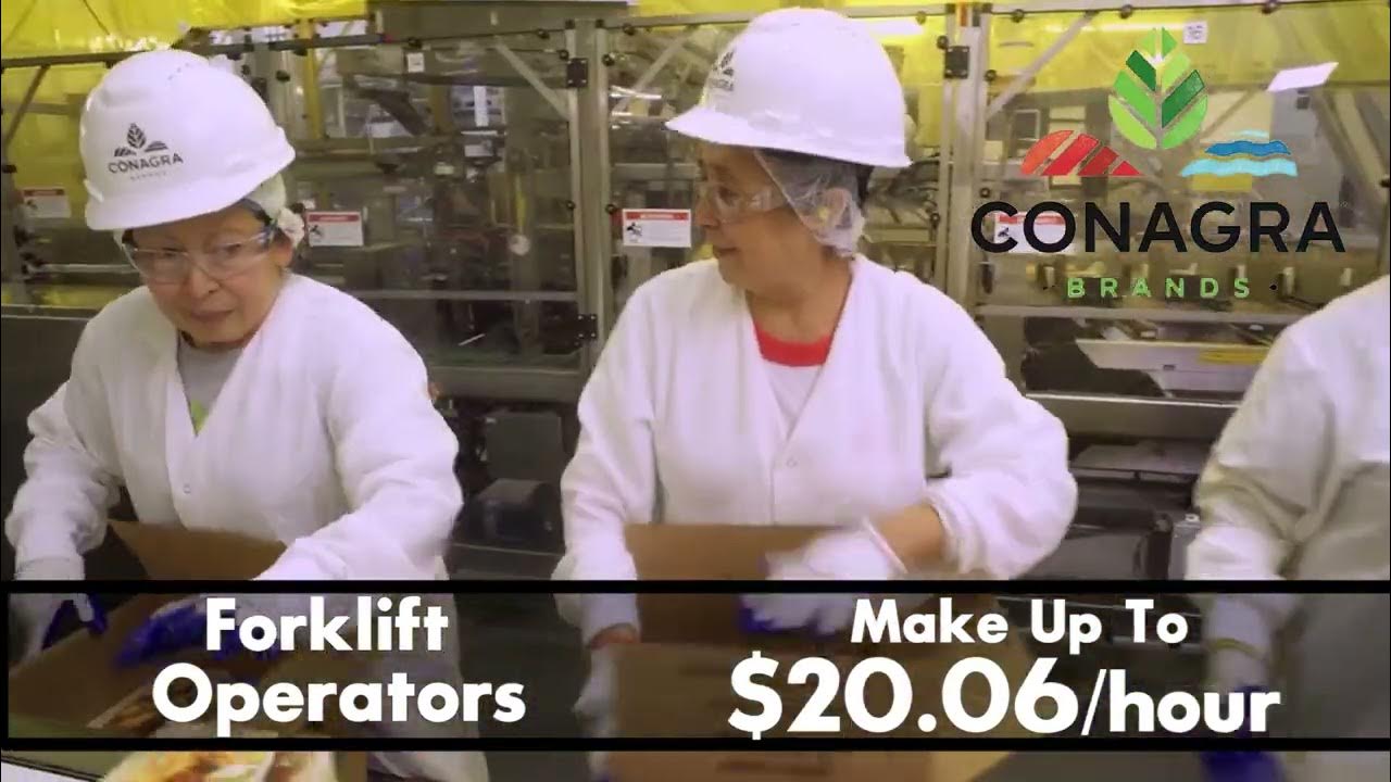 Conagra Fayetteville Plant Job Fair May 30th YouTube