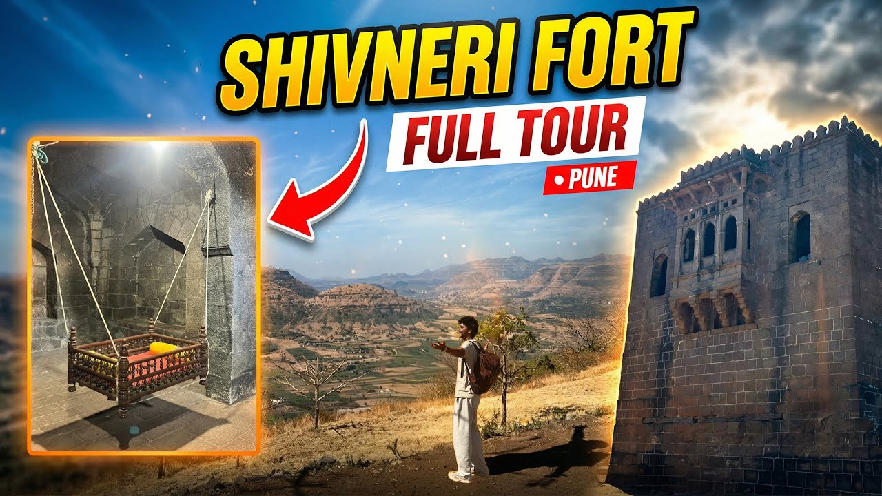 Shivneri Fort Full Tour 🧡