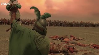 لحظه به شهادت رسیدن حضرت علی اصغر کشته شدن هرمله ملعون توسط مختار ثقفی رحمه الله در سریال