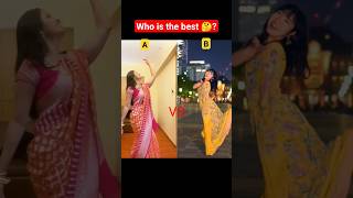 Baharla Ha Madhumas dance indian vs foreigner | Shreya Ghoshal |Ajay Atul Music|Ankush- Sana|#shorts