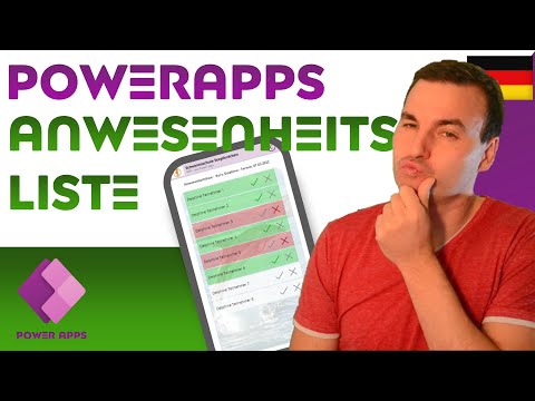 [Lern PowerApps] EP24: Anwesenheitsliste ✅✅✅❌✅