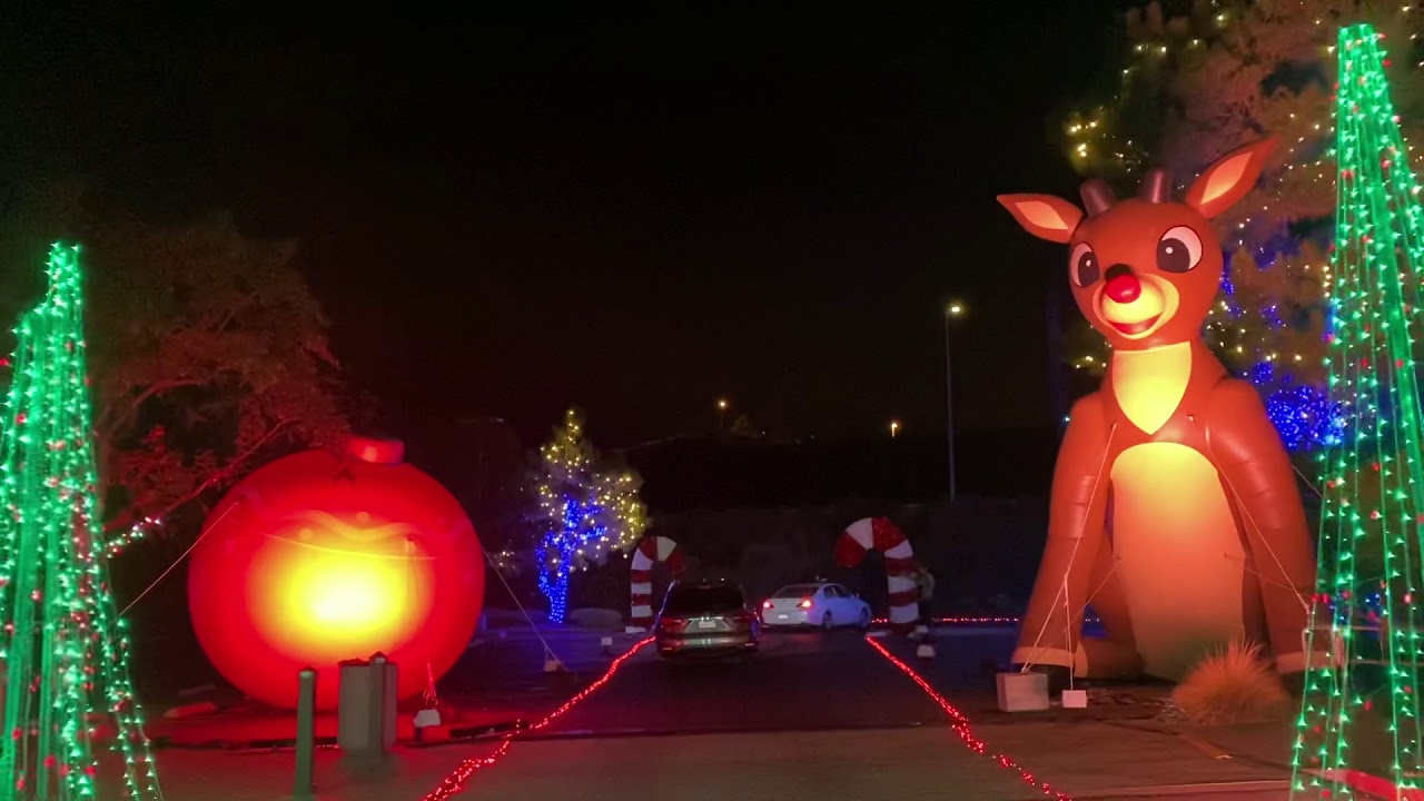 Christmas Lights At Saddleback YouTube