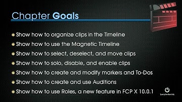 (Revised) Introduction: Organizing Clips in the Timeline in Final Cut Pro X