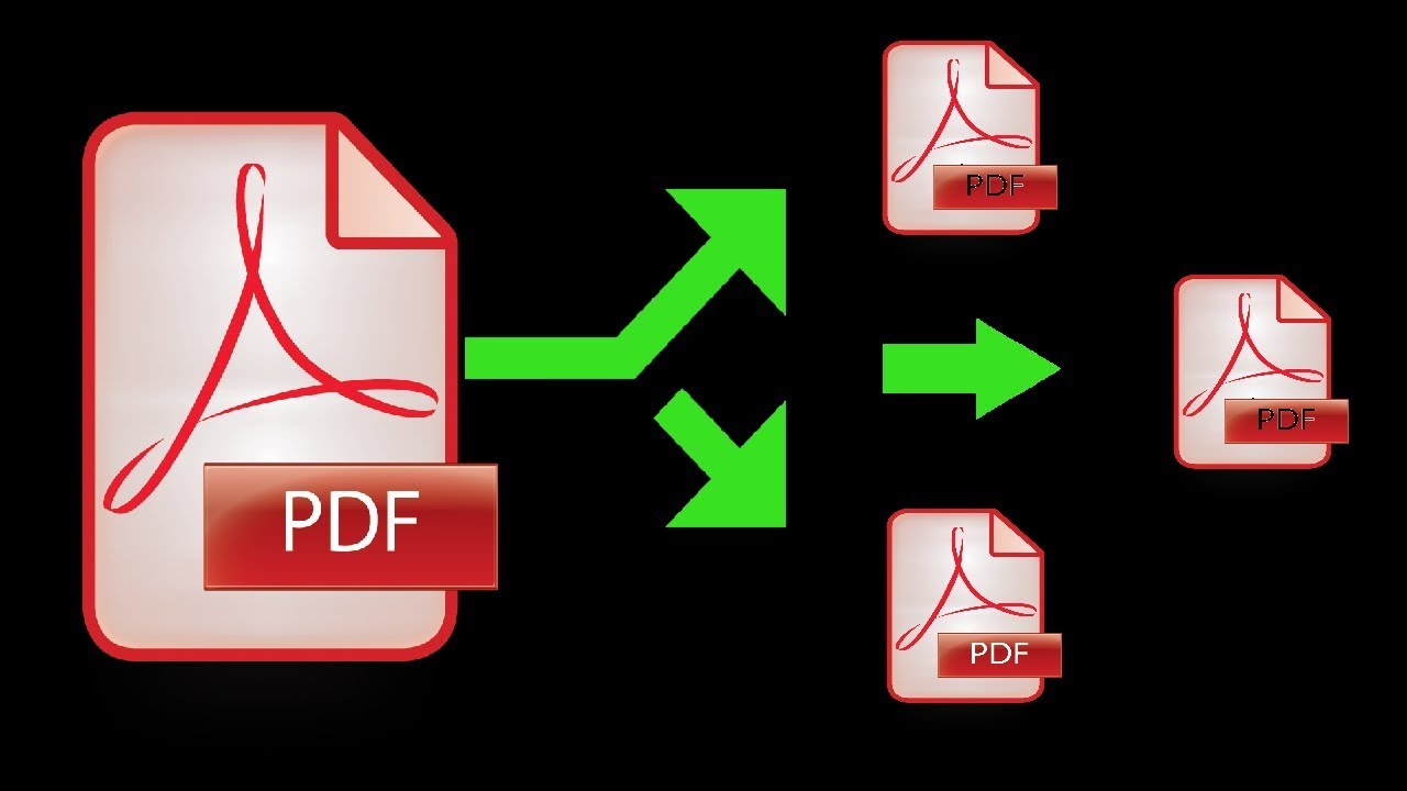 How To Split A PDF Document Into Multiple Files YouTube