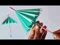 Diy    paper functional umbrella making  paper craft  tabrez arts