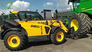 Рекордная разгрузка комбайна John Deere S690 + жатка John Deere 635R