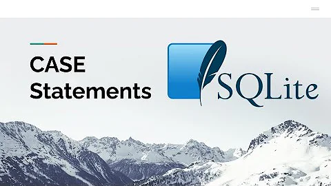 CASE statements with SQLite