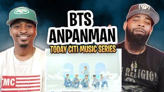 AMERICAN RAPPER REACTS TO -BTS (방탄소년단) 'Anpanman' @ TODAY Citi Music Series