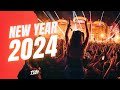 New year mix 2024  the best mashups  remixes of 2023  edm party music 