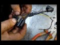 Замена высоковольтного кабеля катушки зажигания  бензопилы
