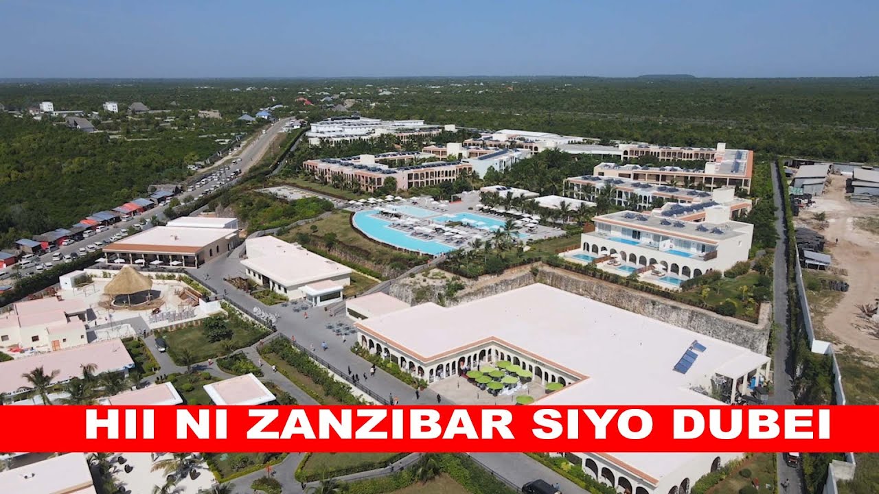 TOP10:ZANZIBAR HOTEL KUBWA LA KISASA KAMA LADUBAI RAIS AJIONEA HII SIO DUBAI NI ZANZIBAR