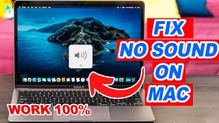 How to Fix No Sound on Macbook | Audio Mac Not Working