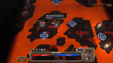 Warcraft 3 Sanctuary RPG - Showcase Arkom Boss Fight