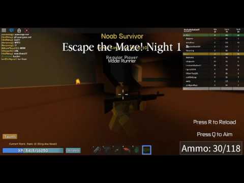 The Maze Is Here Noobs Vs Zombies 37 Youtube - the maze roblox noobs vs zombies youtube