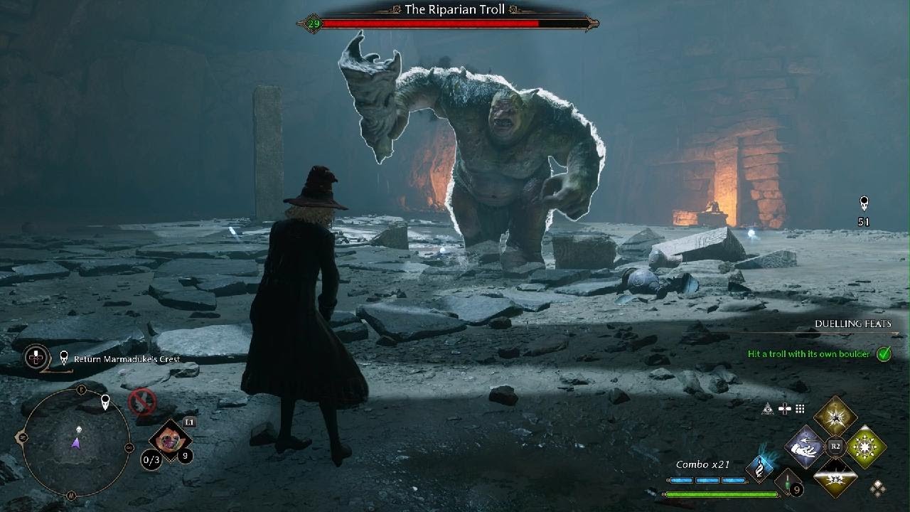 Hogwarts Legacy | Infamous Foe: The Riparian Troll