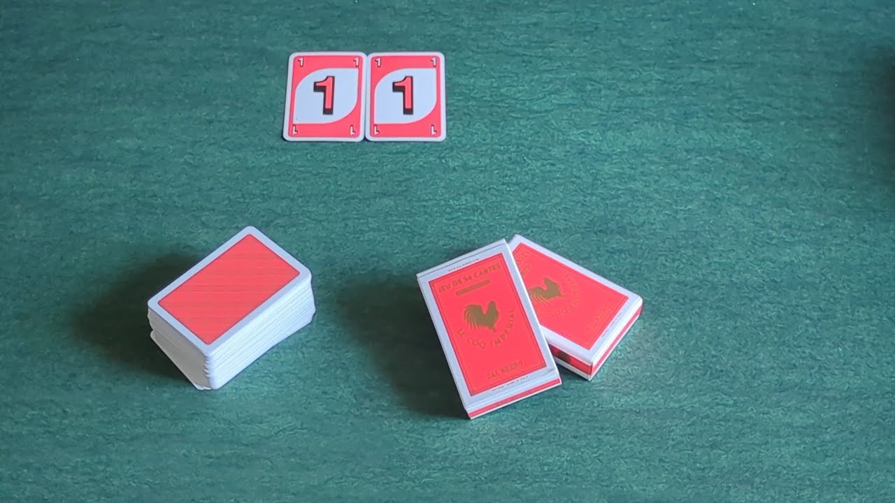 LES ONZE (avec deux jeux de 52 cartes) Discussion...