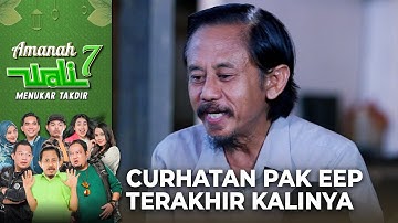 BIKIN SEDIH!! Hari Terakhir Dengan Para Ikan Ikannya | AMANAH WALI 7