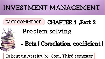 Investment Management (chapter 1,part 2 )  M. com, Third semester,calicut university