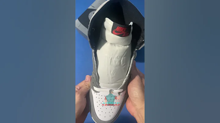 AJ1 Retro High OG "WASHED BLACK" Unboxing and Lace Swap #shorts