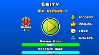 Unity (harder by ViPriN) (Geometry Dash)