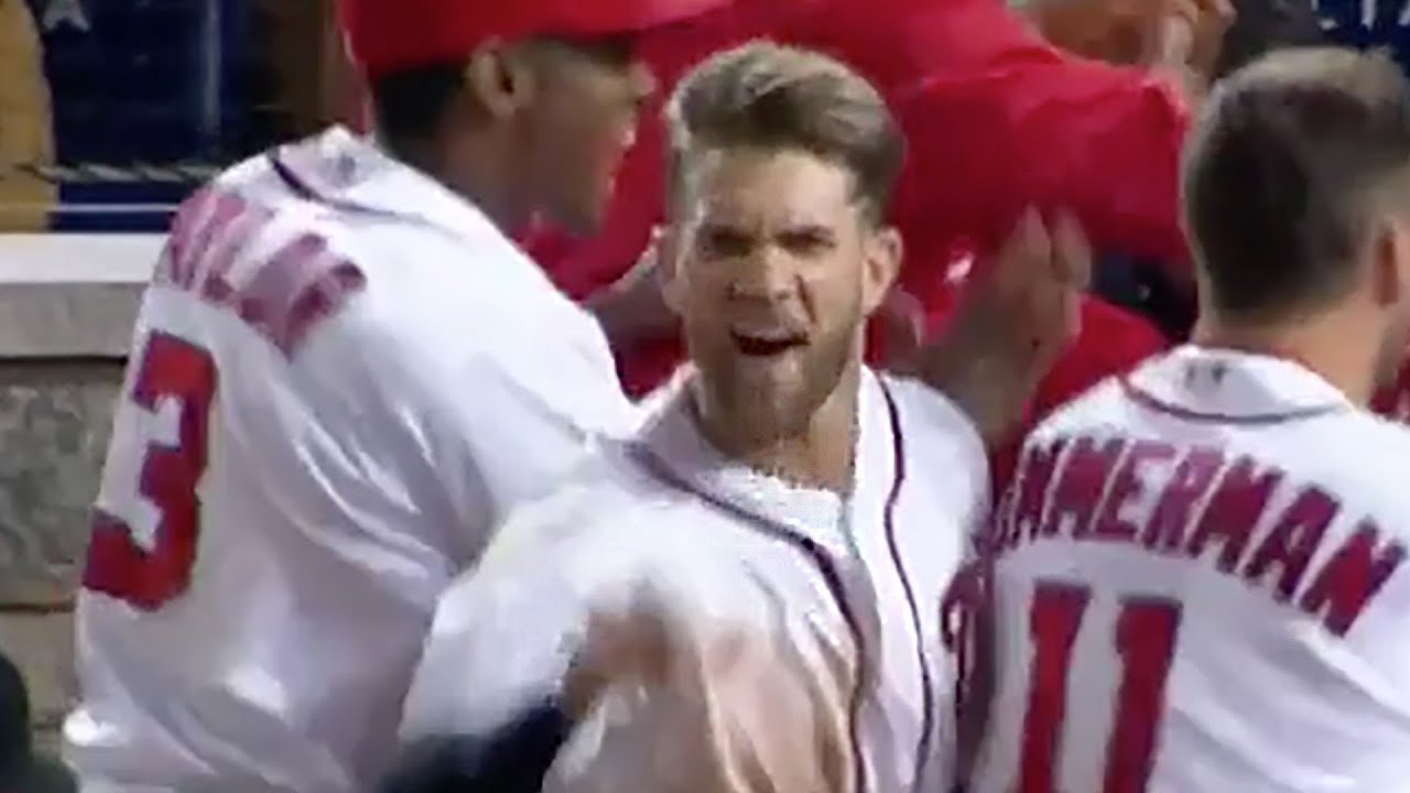 Bryce Harper tossed after argument, says music got him 'little fired up'