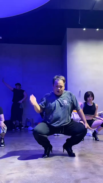 Uncle Slays Dance Class in Heels 👠🔥 Smooth Moves Going Viral!