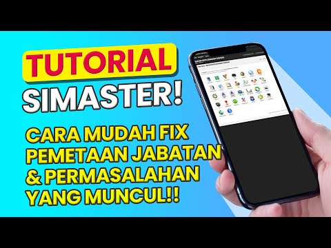 Tutorial mudah SI-MASTER Pemetaan Jabatan & Fix Permasalahan Pemetaan Jabatan