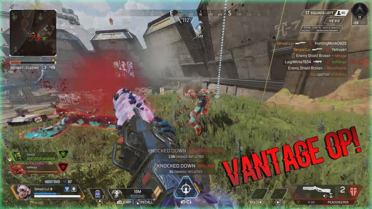Yes Indeed Vantage OP😳(APEX MONTAGE) 4 YouTube