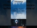 Ethereum facts #shorts  #crypto #investment #trading #investment #stocks #millionaire
