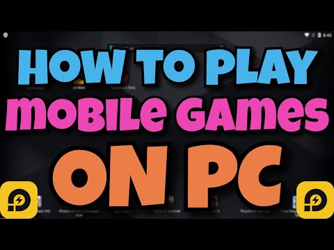 Video: How To Play Mobile Games On A Computer