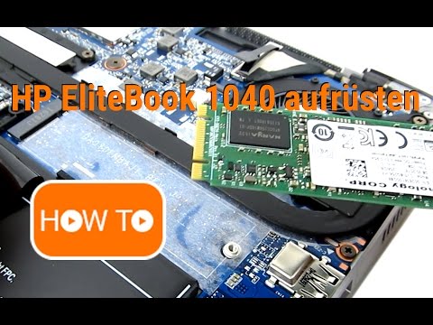 HP EliteBook 1040 - SSD-Modul tauschen- Deutsch / German ►► notebooksbilliger.de