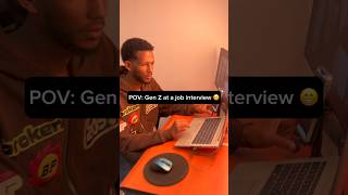 POV: Gen Z at a job interview 😁 #lockedinaipartner #lockedin_ai #interviewtips #interview