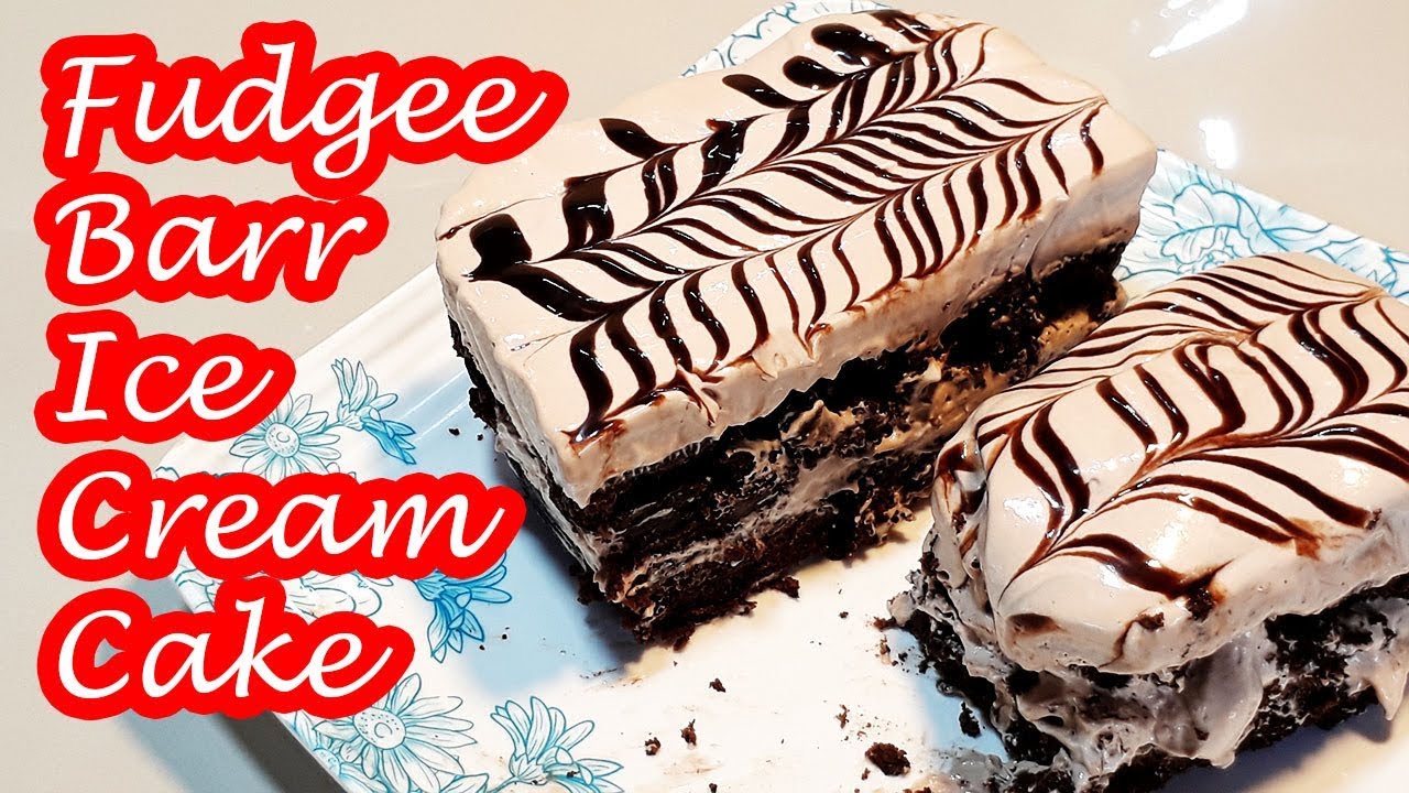 Fudgee Bar Ice Cream Cake No Bake 3 Ingredient Dessert Cake Walls