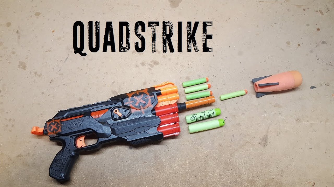 Captain Xavier's War Gear: QuadStrike - YouTube