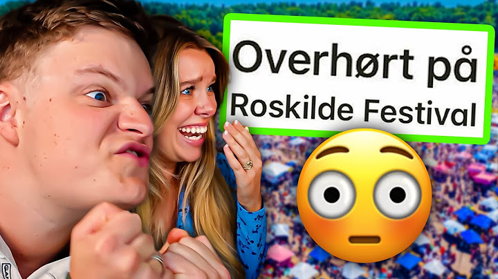 DERFOR SKAL MAN UNDGÅ FESTIVAL