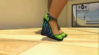 Wedge High Heels - Playstationhome